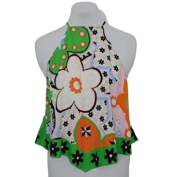 Free People Multicolor Floral Camisole. Worn Once. Good Condition. - Picture 2 of 16